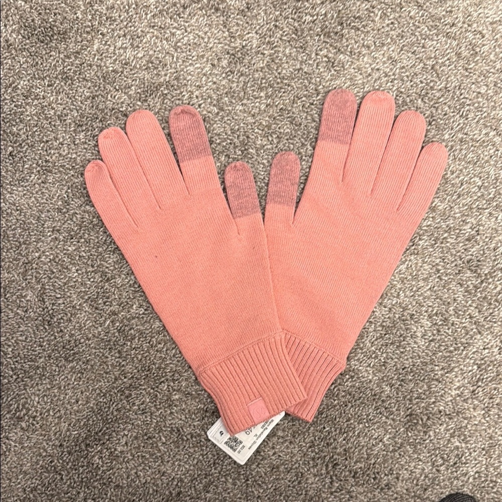 Lululemon Athletica Warm Revelation Gloves. Size XL. Pink